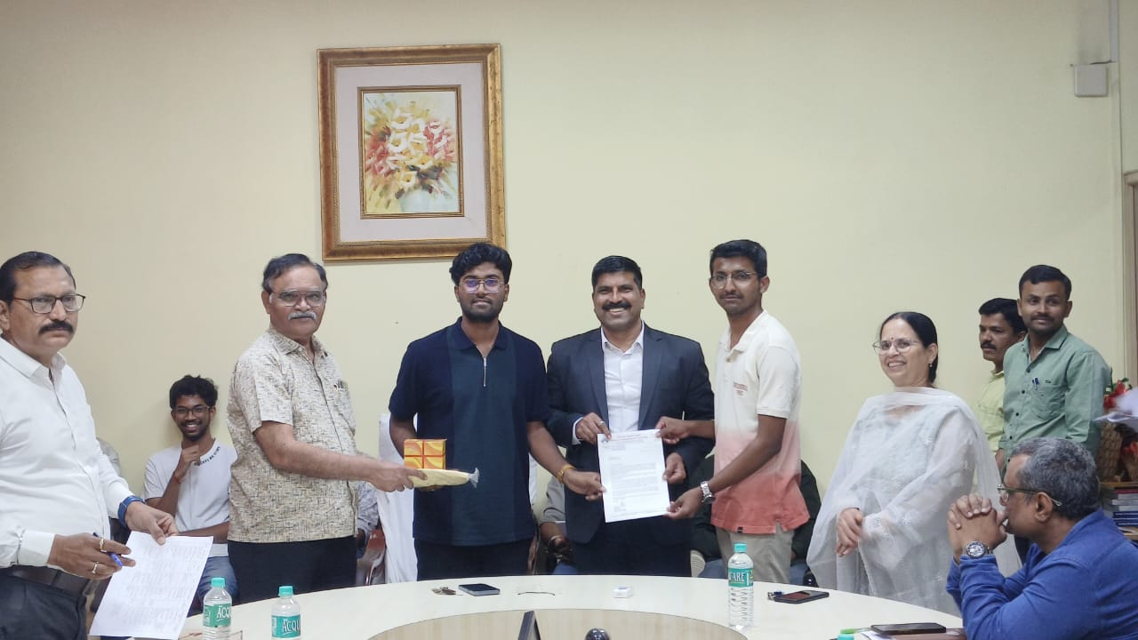 HackFusion — Felicitated by Board of Governance