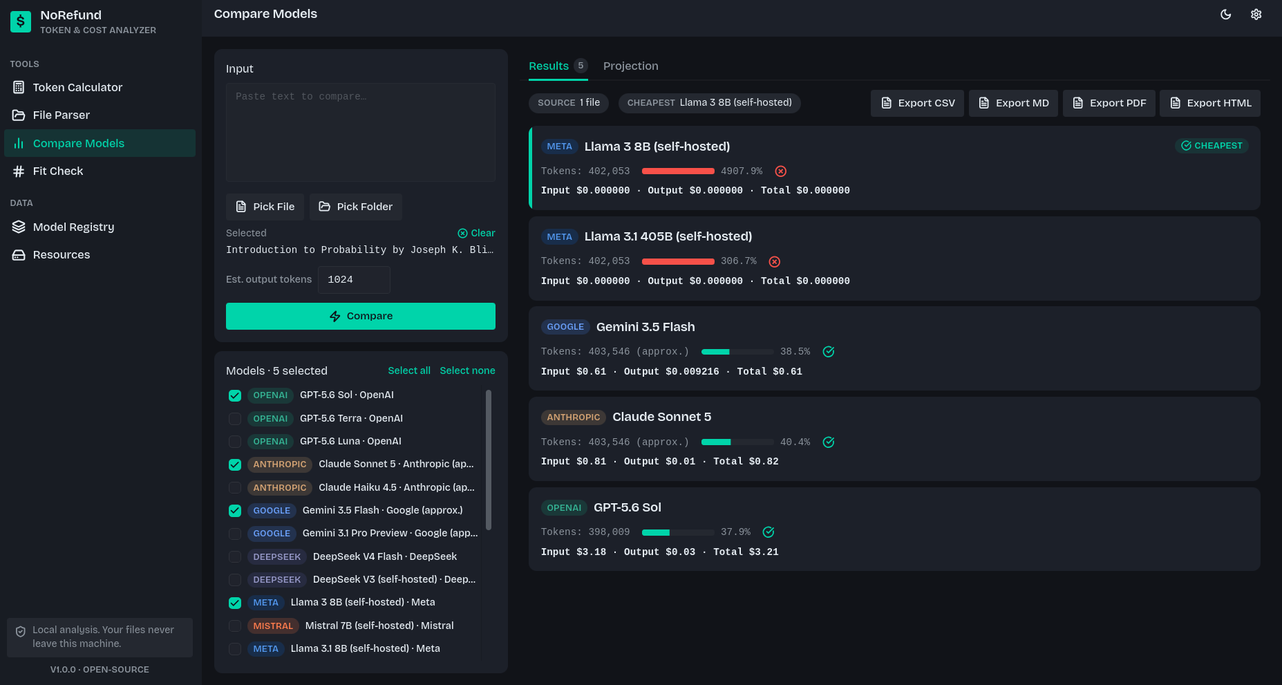 Screenshot of NoRefund